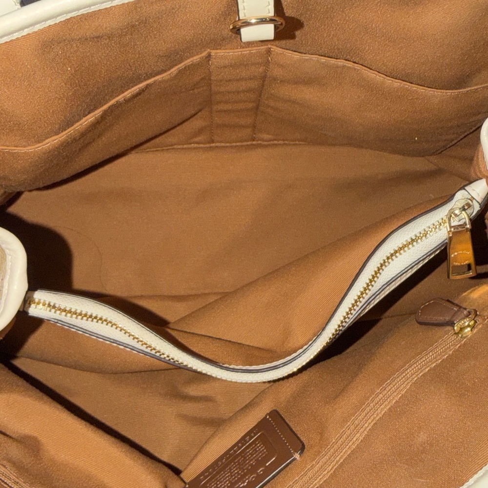 🔥🔥🔥Coach Signature Drawstring Carryall Shoulder Bag - Picture 15 of 16
